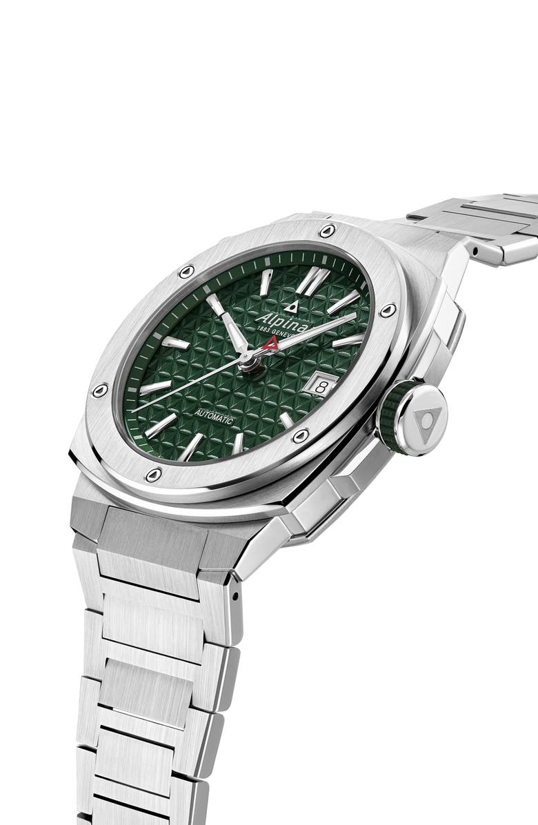 ALPINA Alpiner Extreme Automatic Bracelet Watch, 39mm, Alternate, color, Silver-Tone