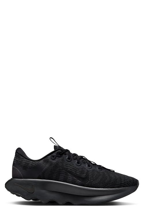 Nike Motiva Walking Sneaker In Black
