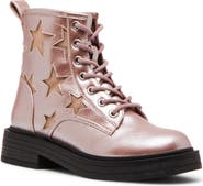 Steve Madden Kids' J-Iconic Lace-Up Bootie