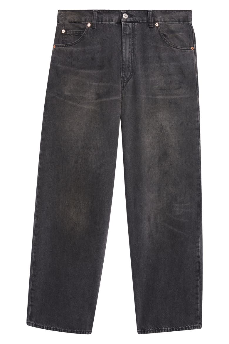 Vast Cut Wide Leg Jeans, Alternate, color, CAR REPAIR WASH