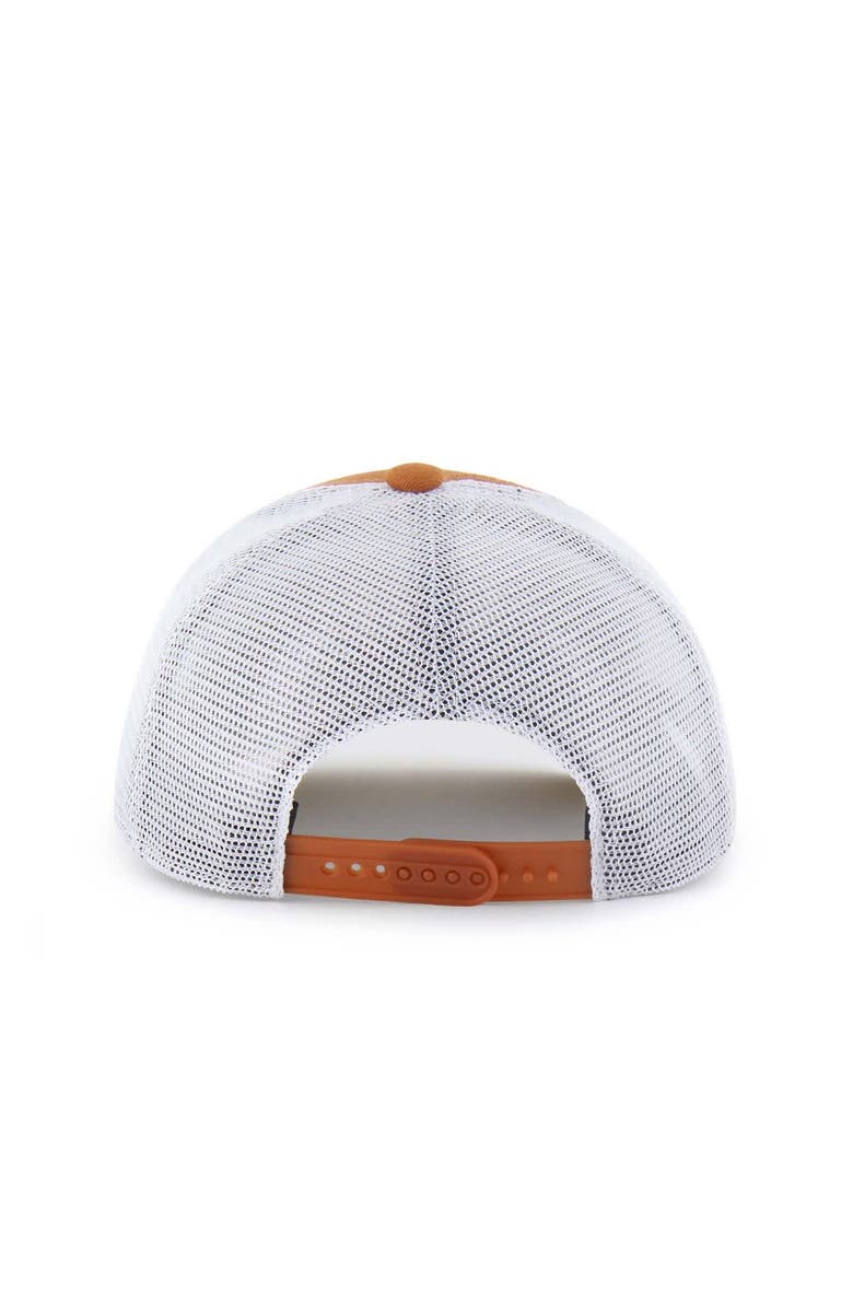 '47 Youth '47 Texas Orange/White Texas Longhorns Super Stripe Hitch Adjustable Trucker Hat, Alternate, color, Burnt Orange