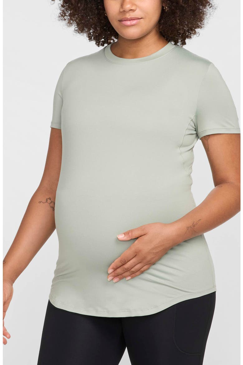 Drill Performance Maternity Top, Main, color, JADE HORIZON