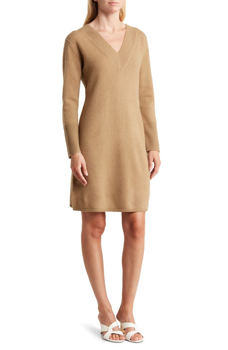 Vince Wool & Cashmere Sweater Dress, Main, color,