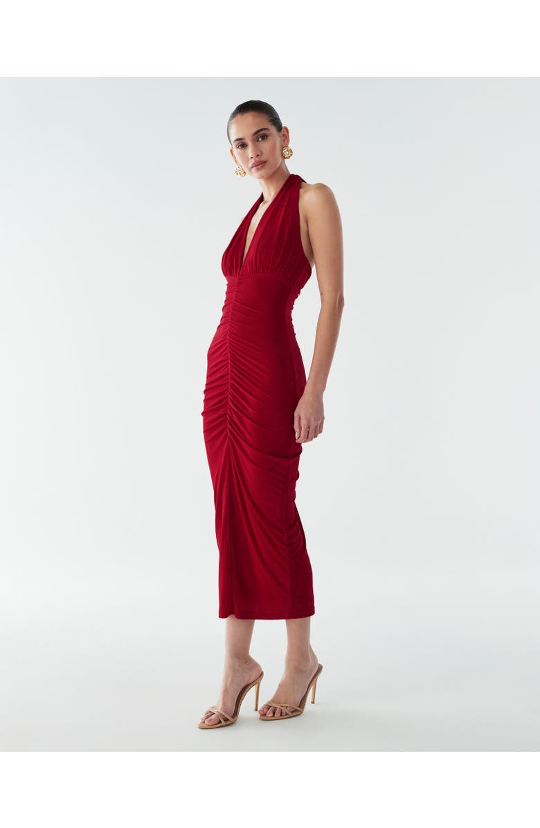 BWLDR Lizette Dress, Alternate, color, Red