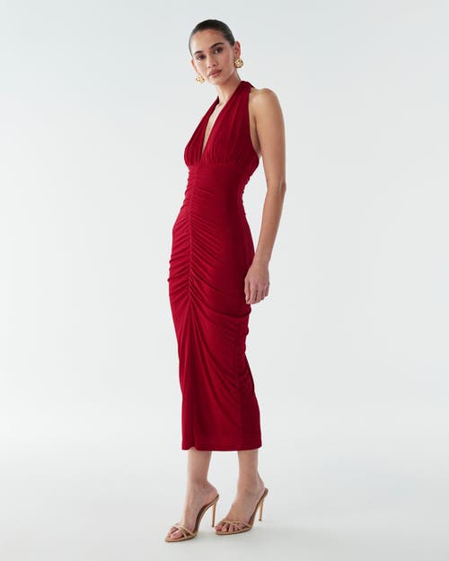 Bwldr Lizette Dress In Red