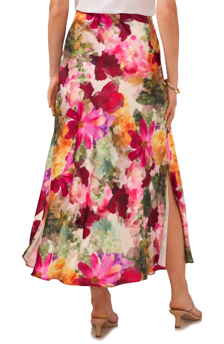 Vince Camuto Aline Floral Maxi Skirt, Alternate, color,
