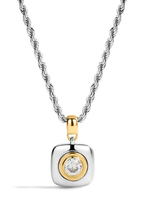 The Luna Bezel Cubic Zirconia
