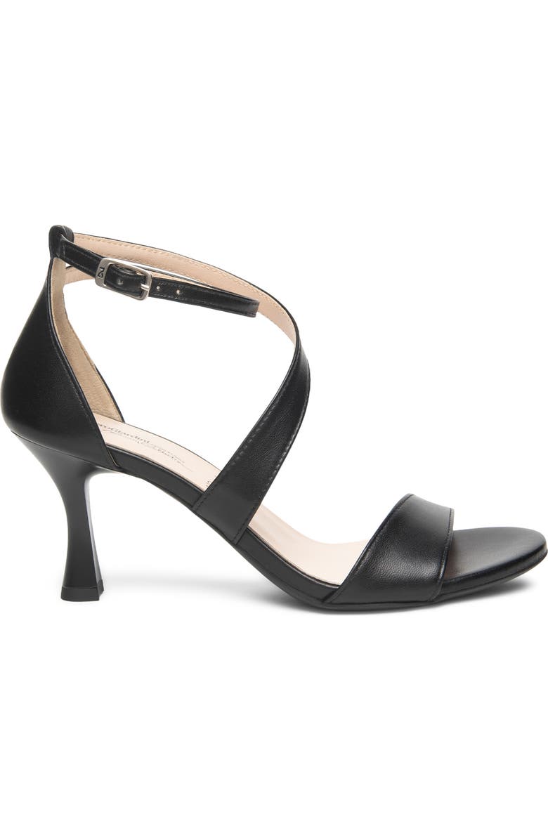 NeroGiardini Ankle Strap Sandal, Alternate, color, Black