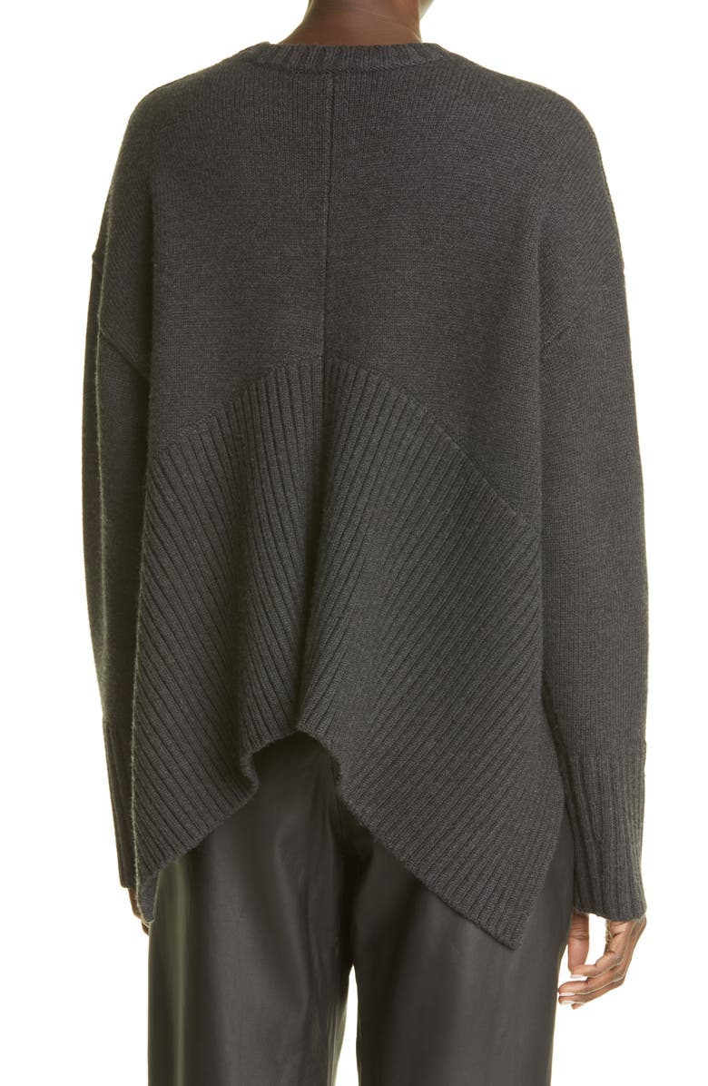 Peter Do Bebe Tattoo Oversize Wool Sweater, Alternate, color,