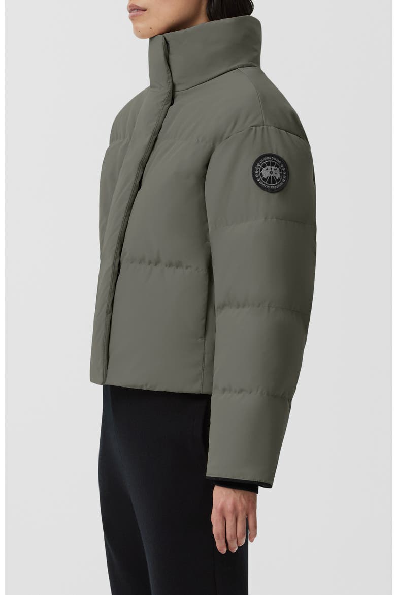 Grandview Black Label Crop 625 Fill Power Down Puffer Jacket, Alternate, color, SAGEBRUSH