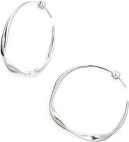 Nordstrom Fluted Hoop Earrings