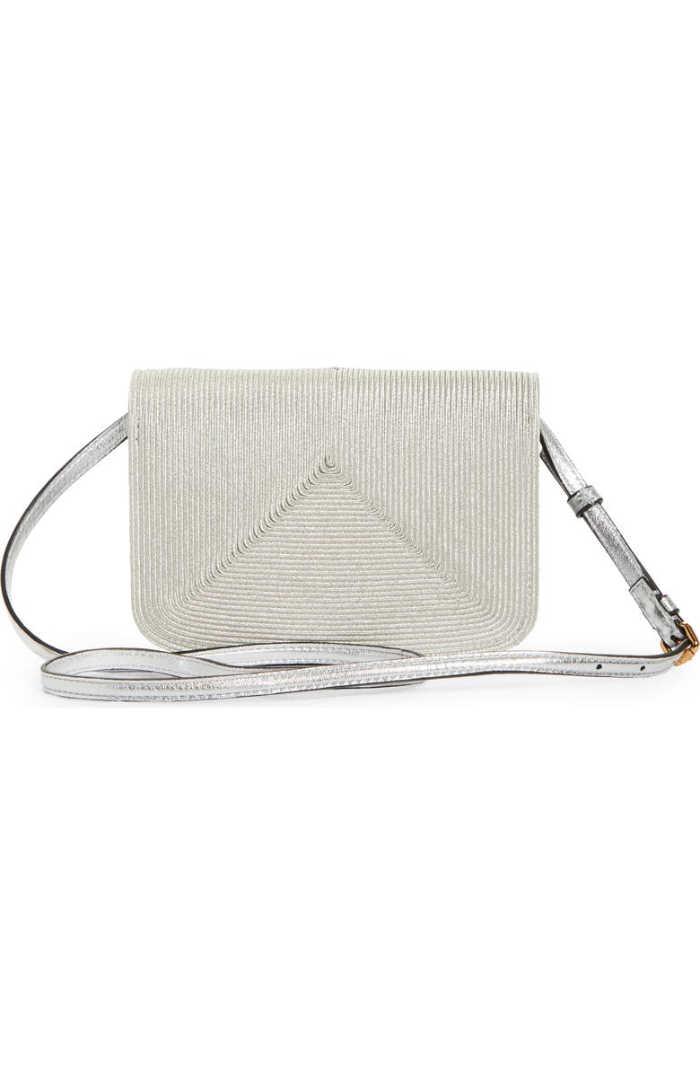 Etro Essential Raffia Crossbody Bag, Alternate, color,
