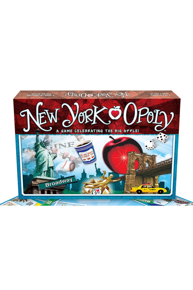 New Yorkopoly Monopoly Board Game, Alternate, color, Multicolored