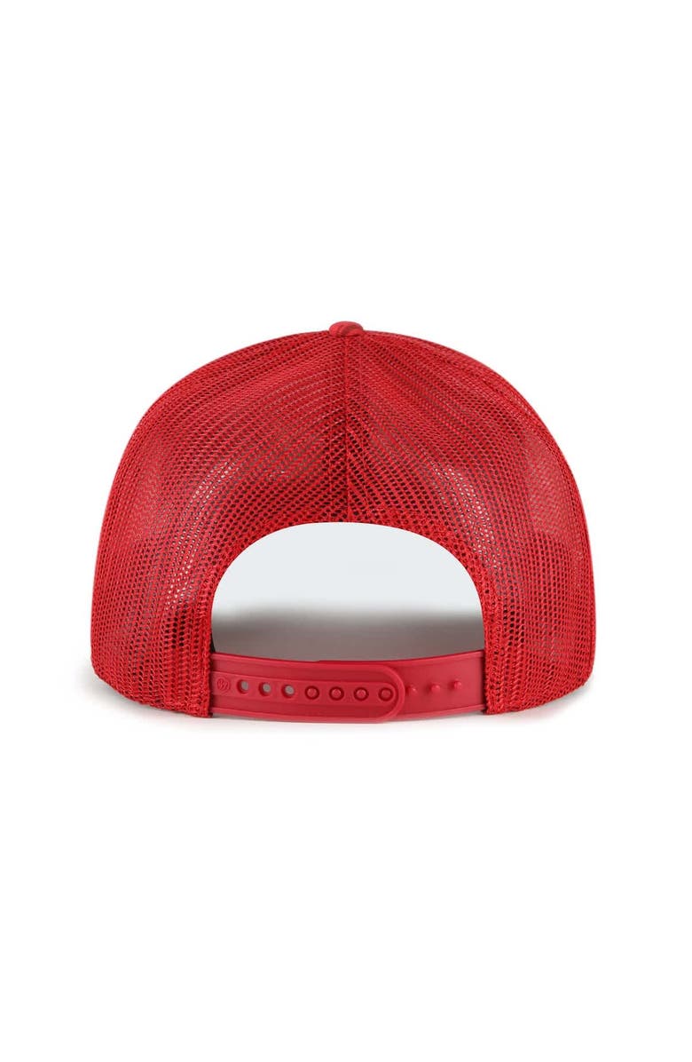 '47 Men's '47 Red Kansas City Chiefs Fiji Trucker Adjustable Hat, Alternate, color, Red