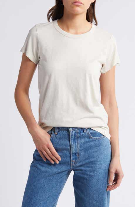 rag & bone The Slub Organic Pima Cotton T-Shirt