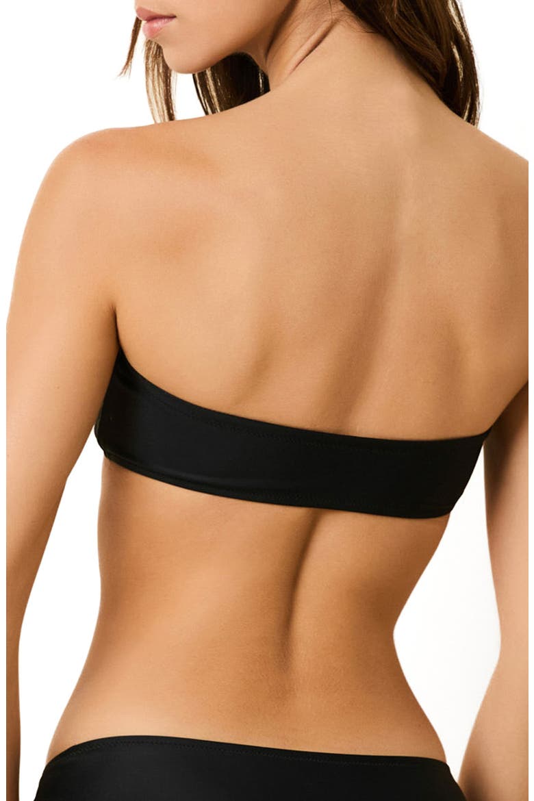 The Tati Strapless Bikini Top, Alternate, color, NOIR
