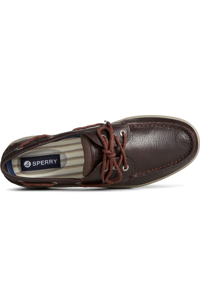 Sperry Billfish 3-Eye Leather & Canvas Boat Shoe, Alternate, color,