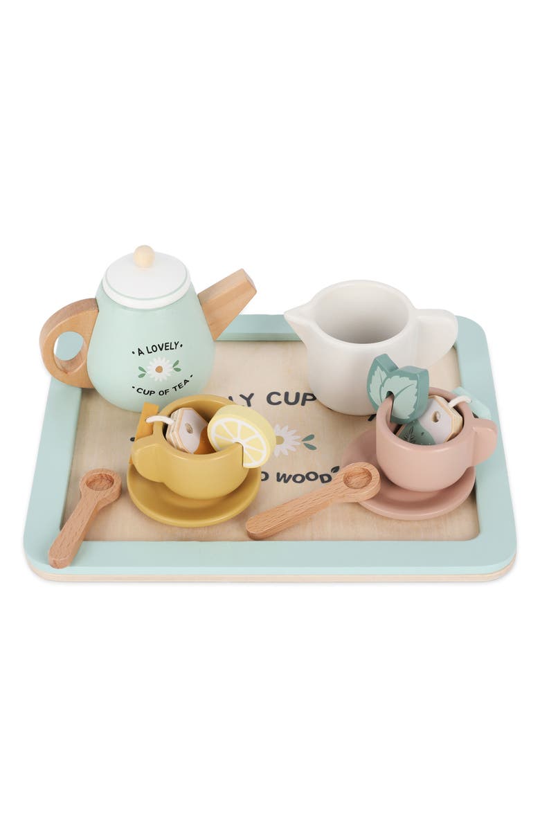 Saro Wooden Tea Time Playset, Main, color, Multi