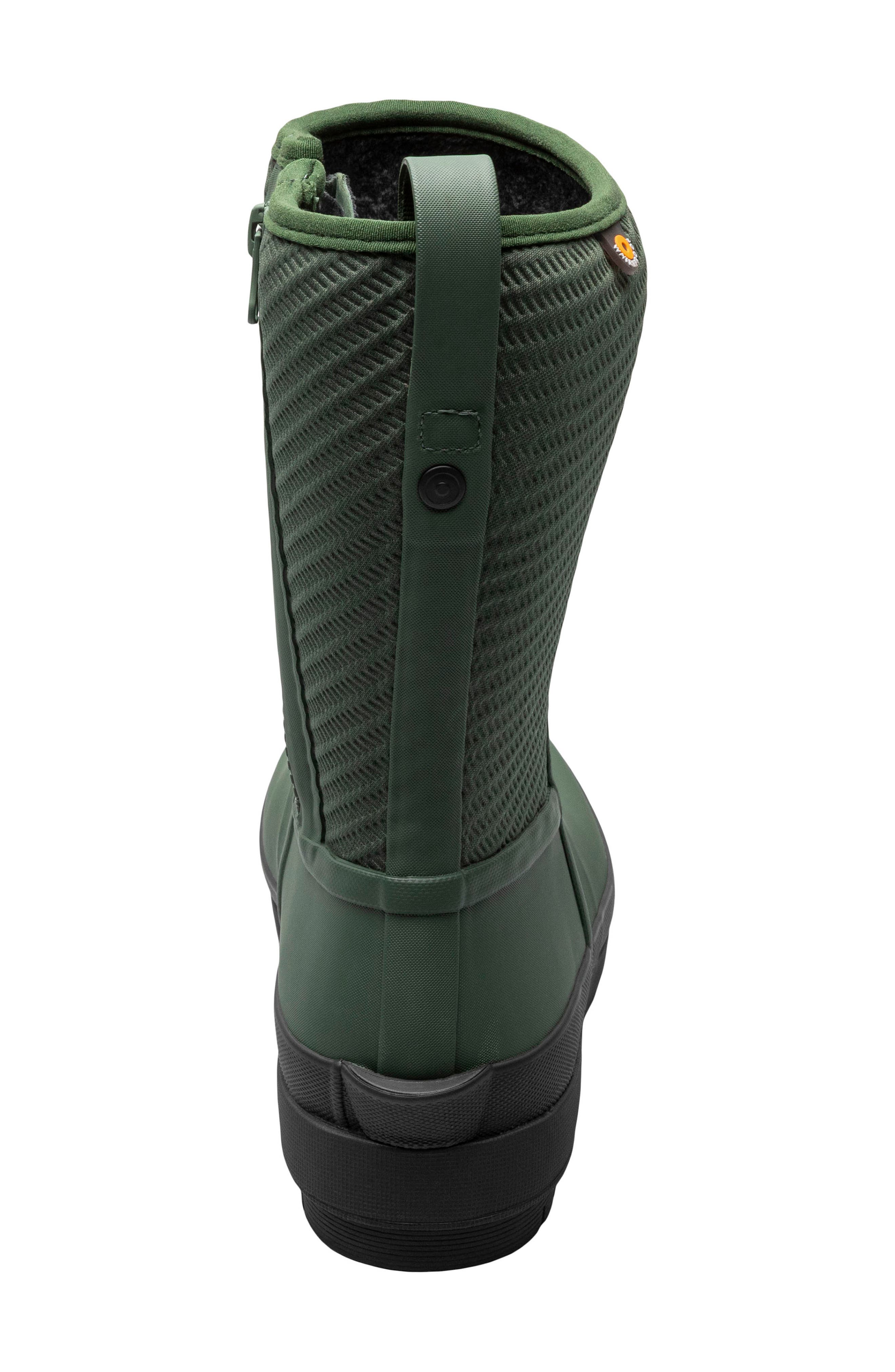 Crandall II Mid Waterproof Rain Boot, Alternate, color, GREEN