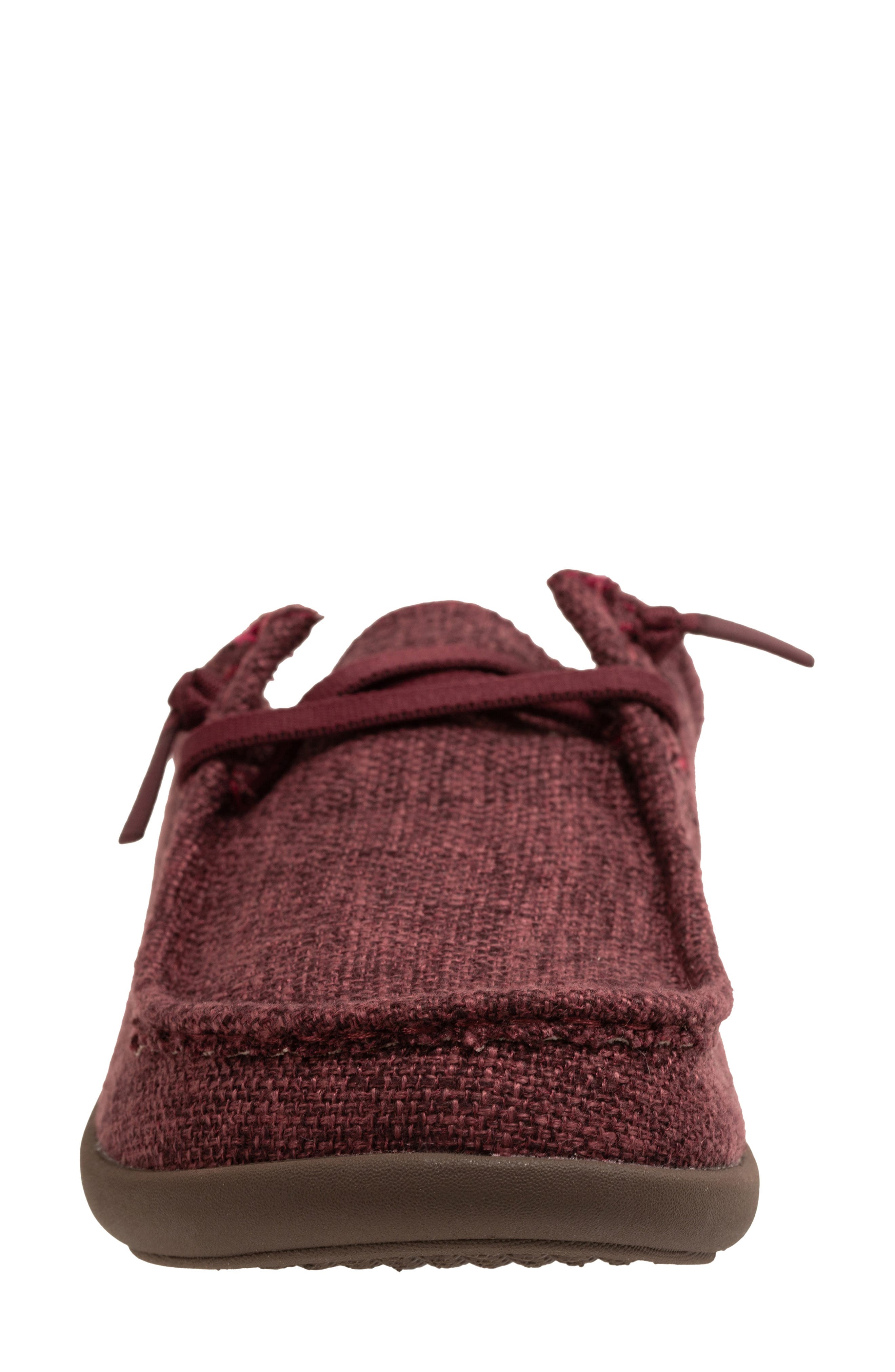 Carefree Clog, Alternate, color, CRANBERRY