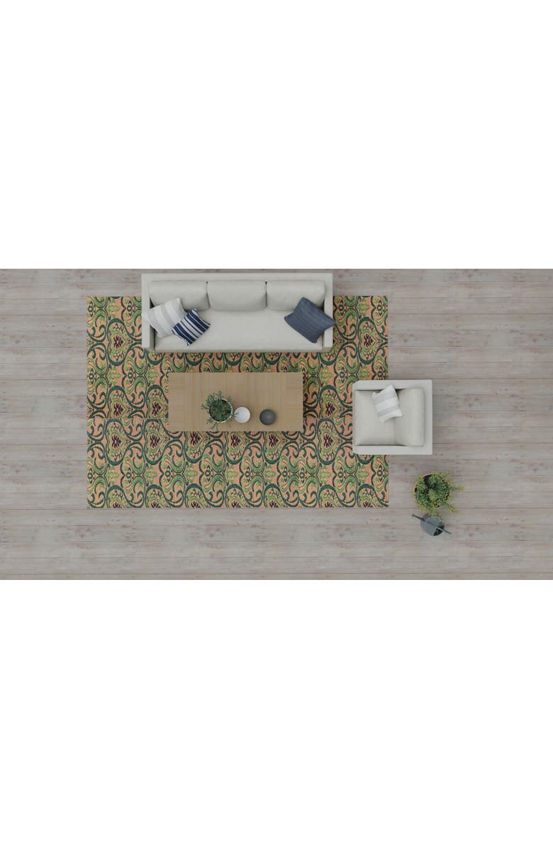 Mad Mats Oasis Medium Green Rug, Alternate, color, 5'X8'