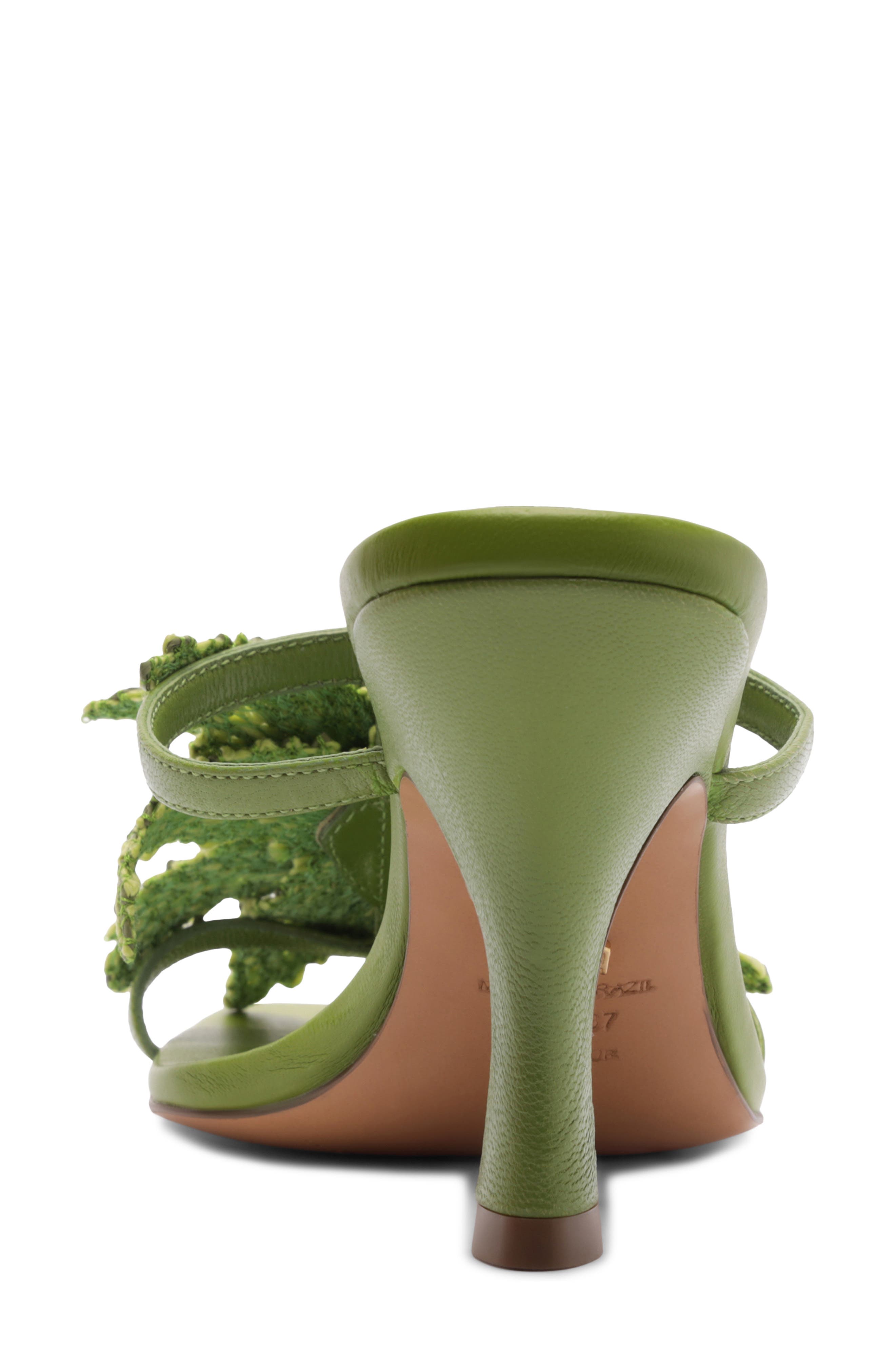 Arezzo Cali Sandal, Alternate, color, Pulse Green