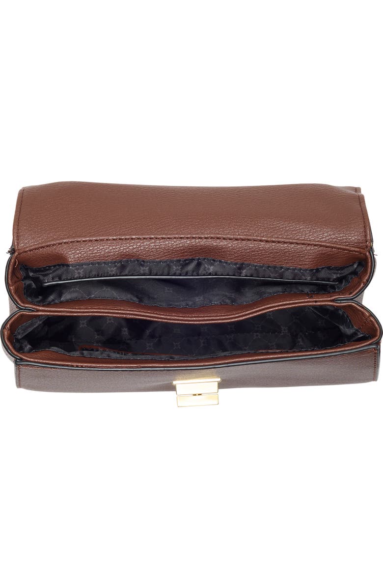 BCBG Flap Top Handle Crossbody Bag, Alternate, color,