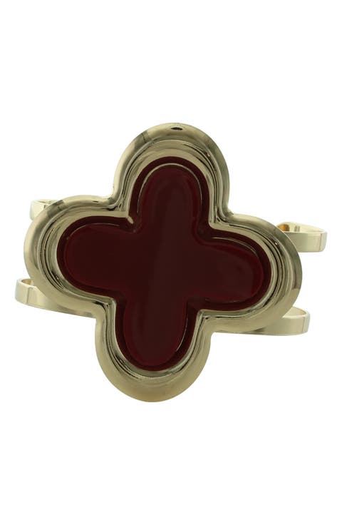 Clover Cuff Bracelet