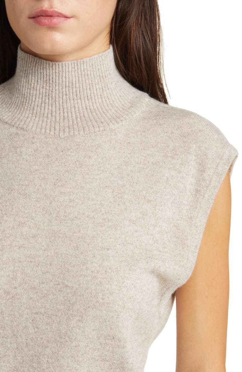 Reformation Arco Sleeveless Cashmere Sweater, Alternate, color,