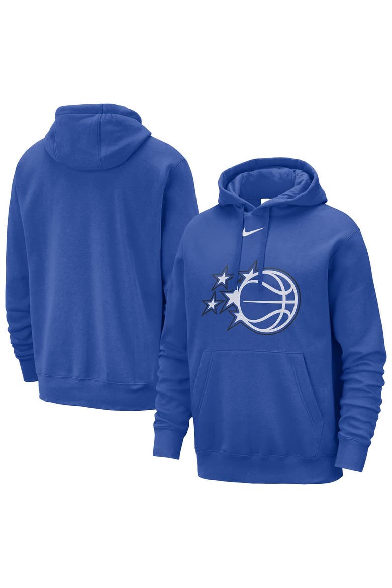 Men's Nike Blue Orlando Magic Essential Logo Club Pullover Hoodie, Main, color, Blue