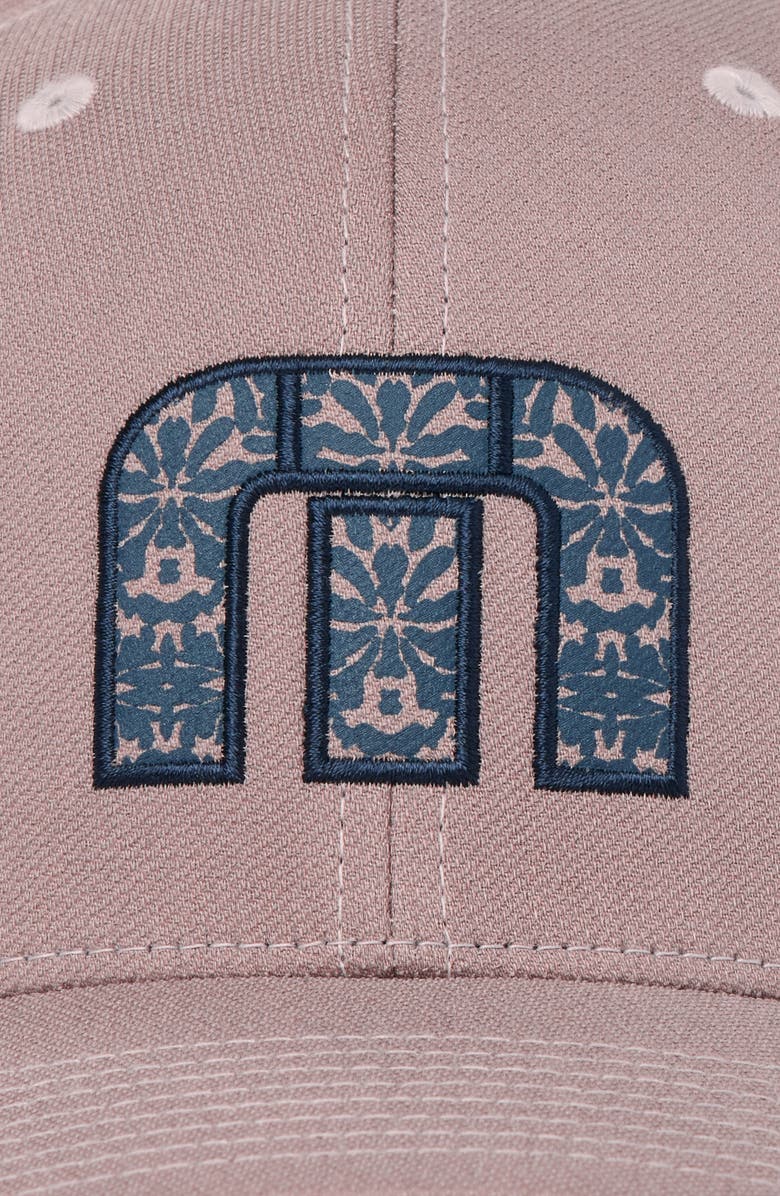 TravisMathew Coastal Current Snapback Baseball Cap, Alternate, color, Elderberry