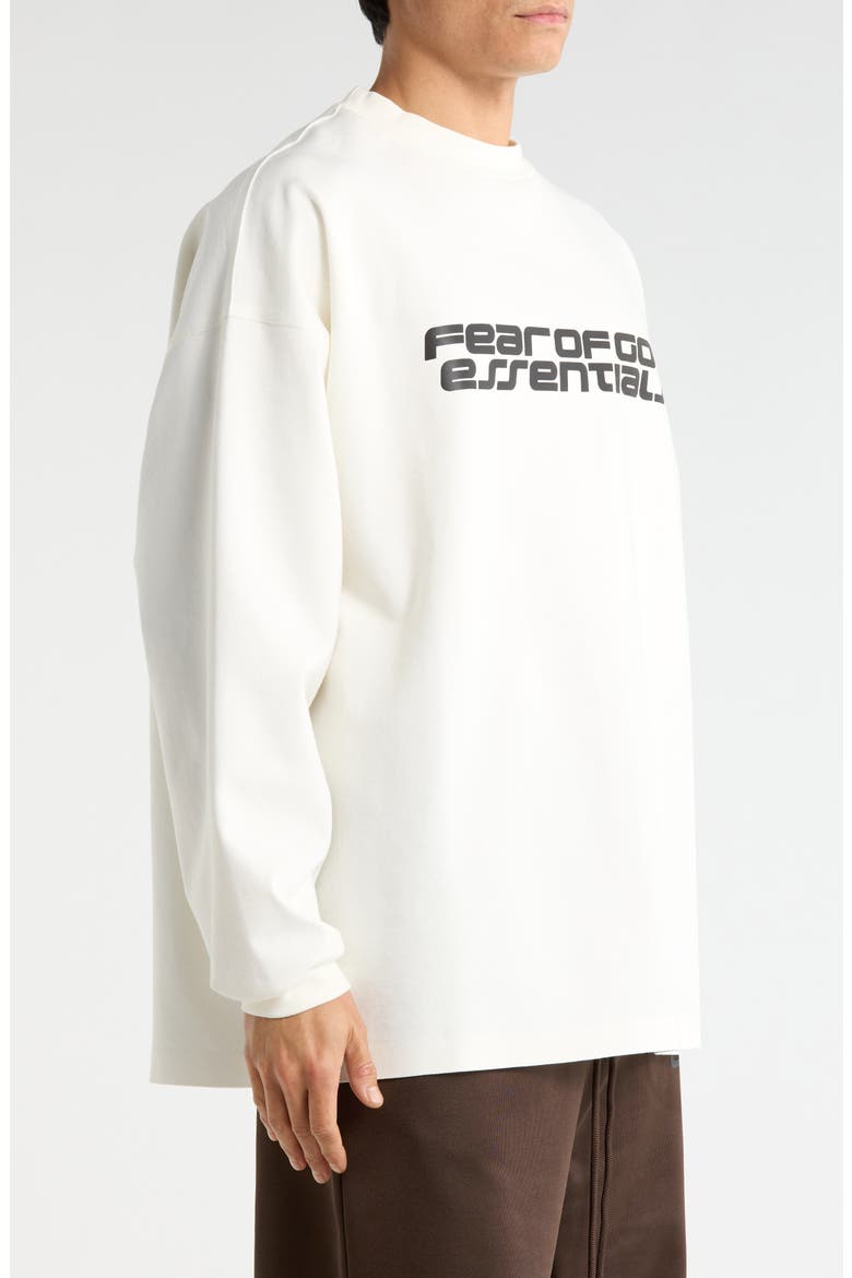'90s Fit Long Sleeve Logo Graphic T-Shirt, Alternate, color, IVORY