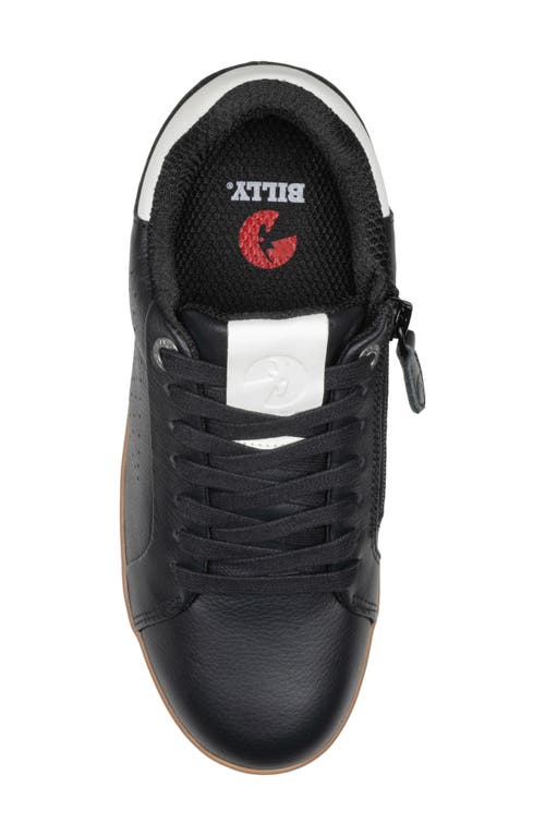Billy Footwear Comfort Luxe Zip Around Sneaker In Black