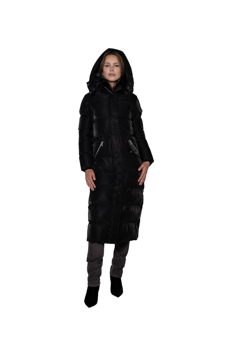 Woodpecker Women's Bird of Paradise Quilted Coat, Alternate, color, Black Diamond