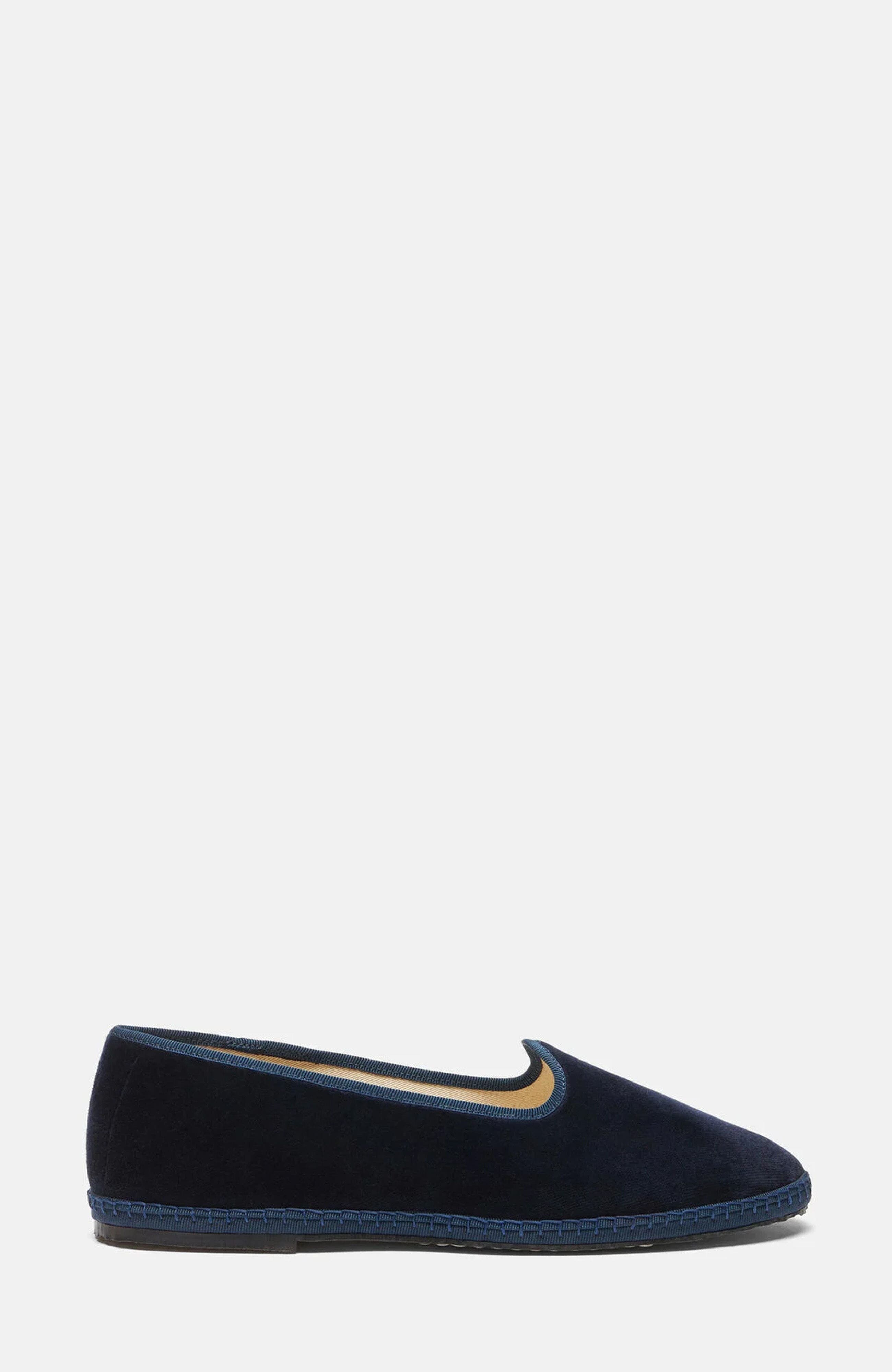 Midnight Slippers, Alternate, color, Blue - Velvet