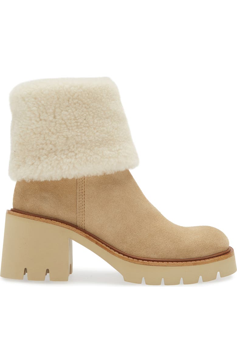 Pedro Garcia Zarela Wool Cuff Bootie, Alternate, color, Rope Castoro-Shrlng