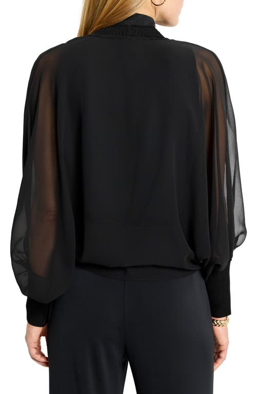 Shop Nic + Zoe Nic+zoe Chiffon Crush Mixed Media Cardigan