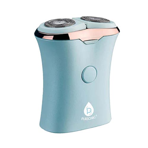 PURSONIC Rechargeable USB Ladies Shaver in Blue at Nordstrom