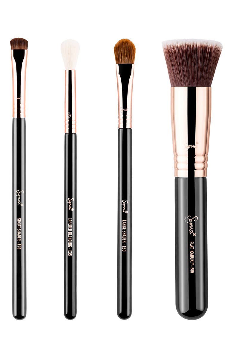 Sigma Beauty Classic Copper Essential Brush Set, Main, color, 