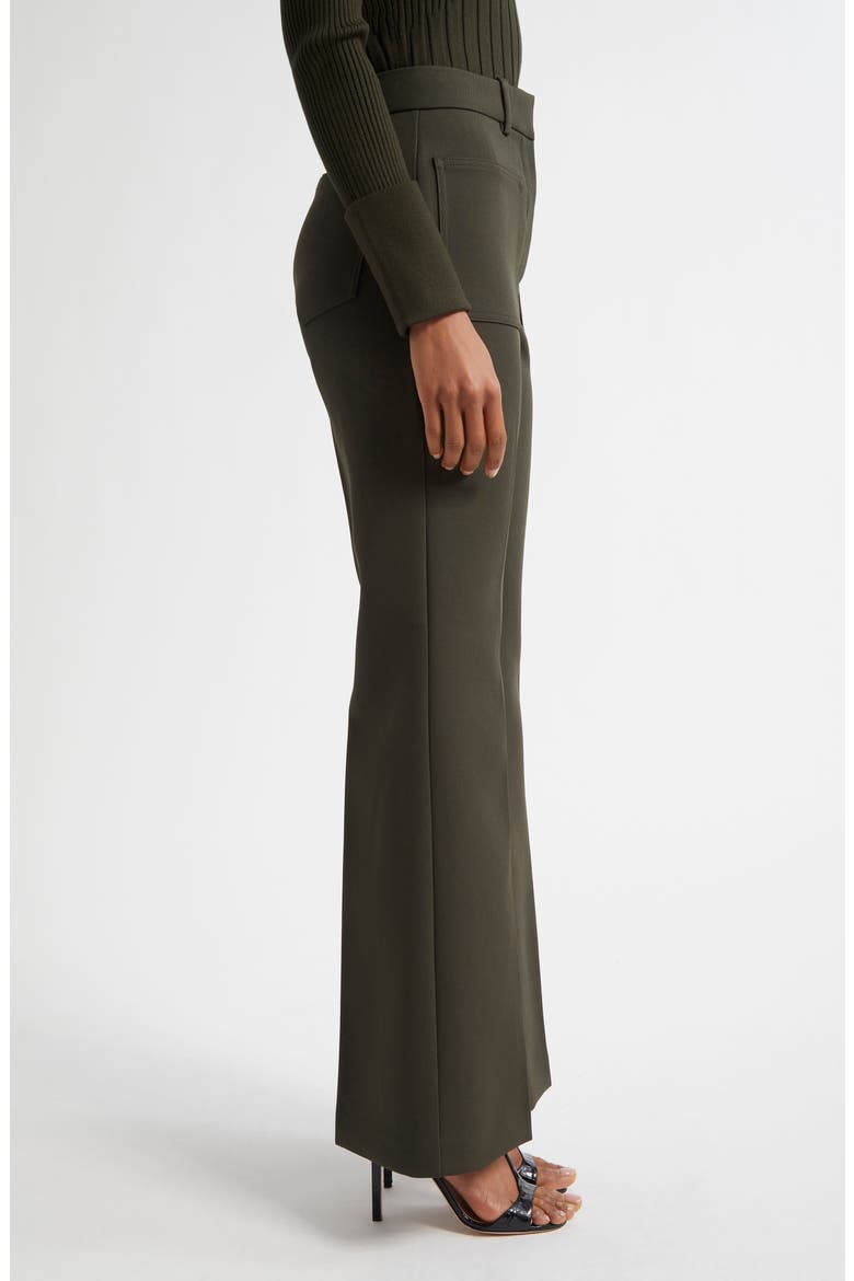 Priya Flared Pants, Alternate, color, GREEN