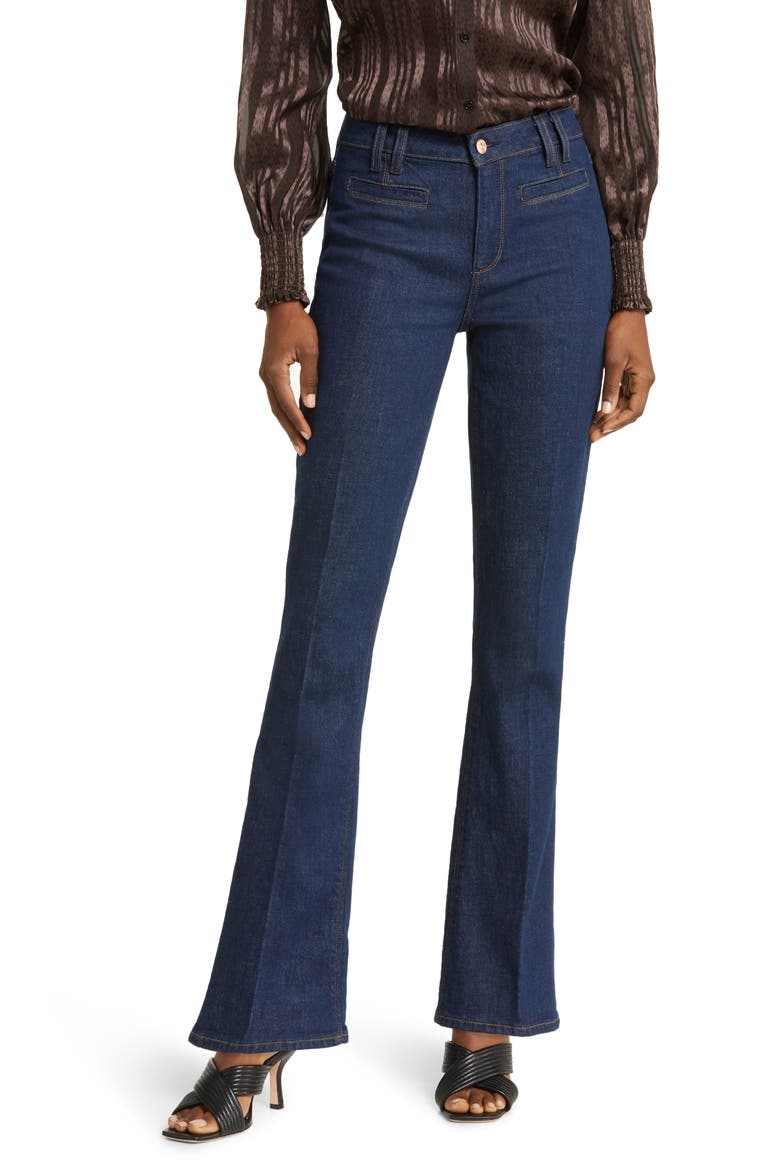 Manhattan High Waist Bootcut Jeans, Main, color, KINSLEY