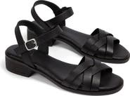 Penelope Chilvers Shepherdess Block Heel Ankle Strap Sandal