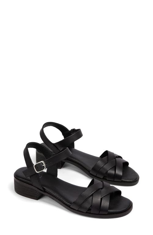 Penelope Chilvers Shepherdess Block Heel Ankle Strap Sandal