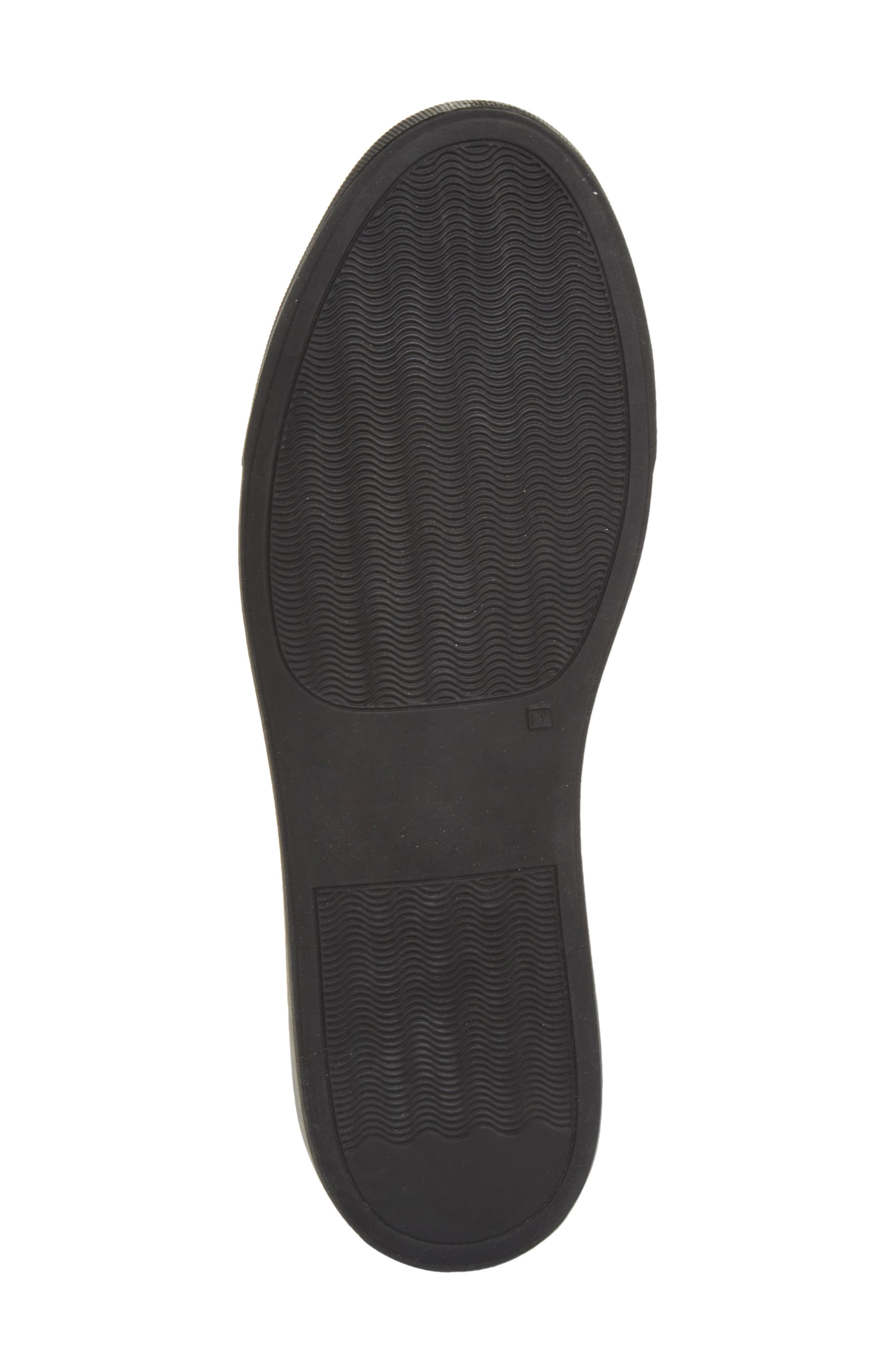 Achilles Leather Sneaker, Alternate, color, BLACK
