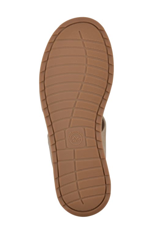 Cliffs By White Mountain Gelato Wedge Sandal In Sandalwood Suede