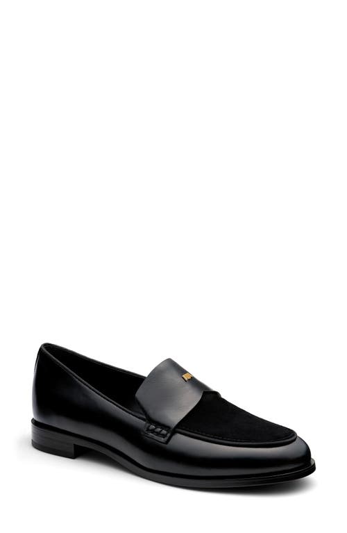 Birdies Starling Loafer in Black Leather 