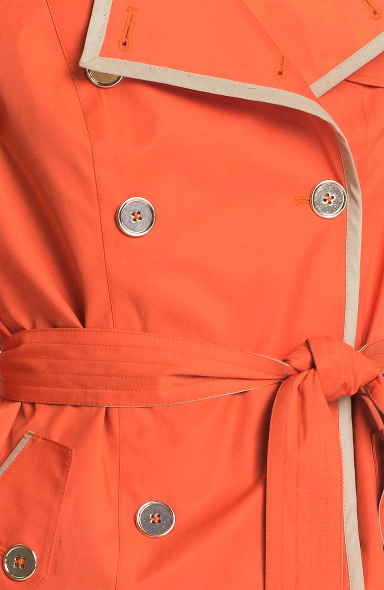 Sam Edelman Zip Back Trench Coat, Alternate, color, 