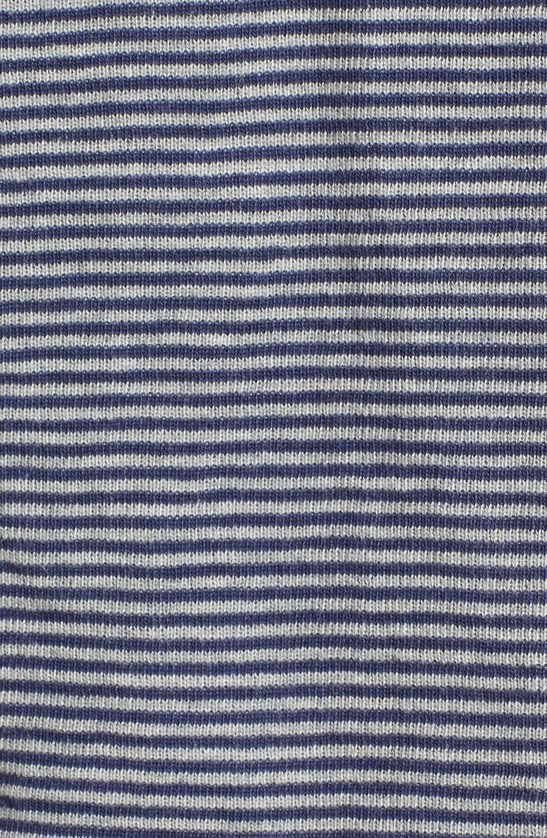 NORDSTROM MEN'S SHOP Washed Stripe Knit Long Sleeve Henley, Alternate, color, 