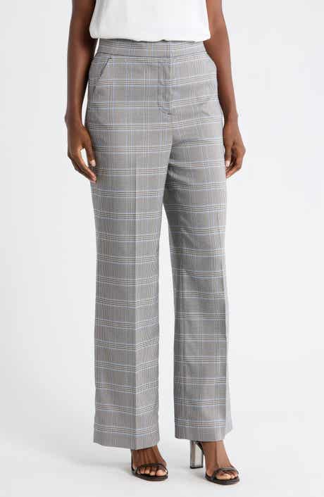Elie Tahari The Kensington Plaid Pants