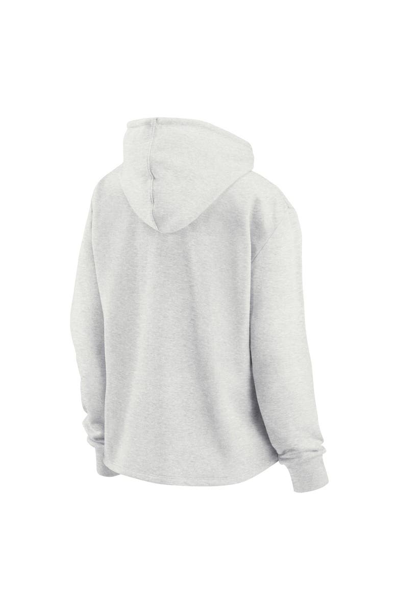 FANATICS Women's Fanatics Oatmeal Boston Red Sox True Classics Legacy Quarter-Zip Hoodie, Alternate, color, 